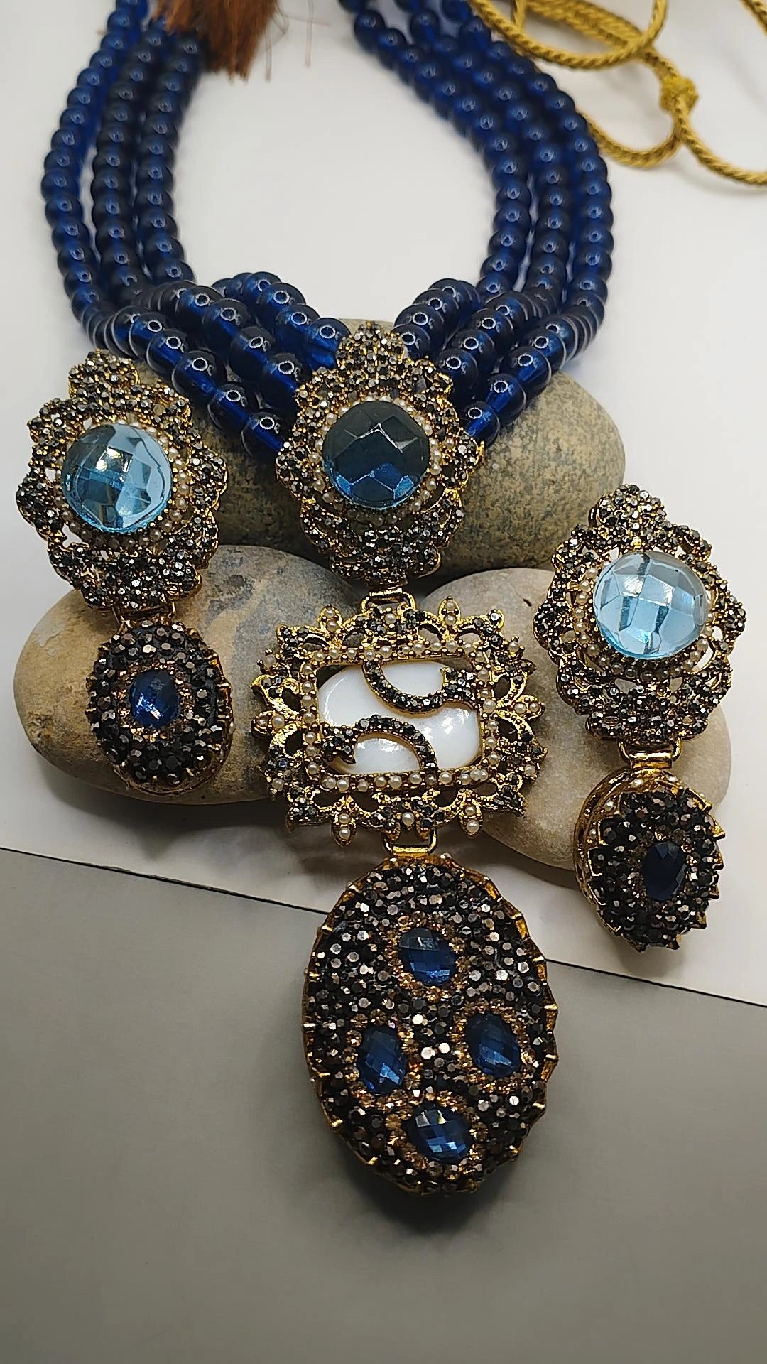 Oceanic opulence mala set