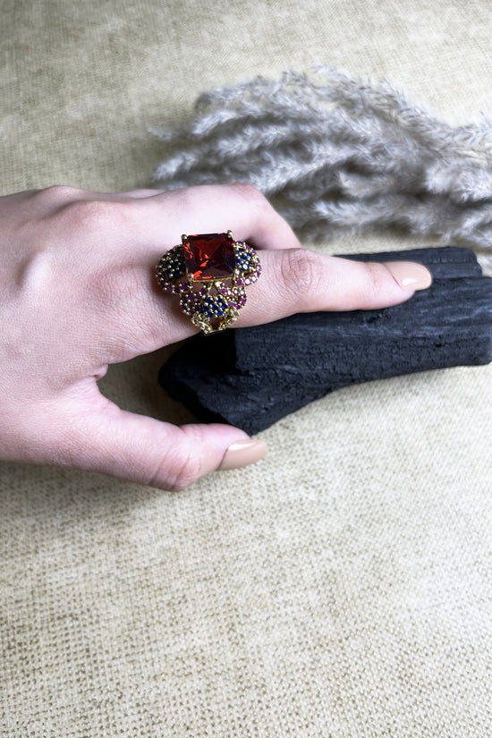 Gemstone Aura Ring