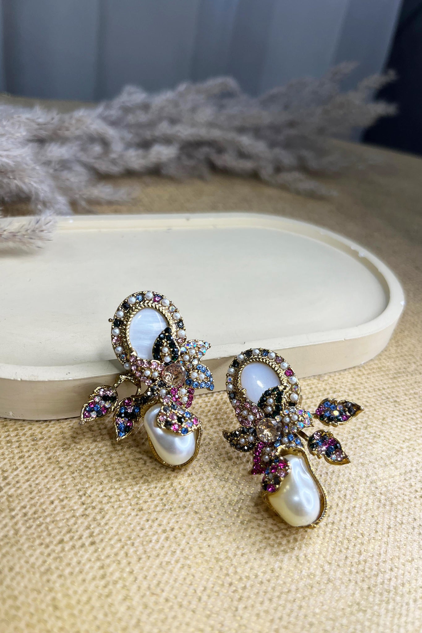 Luxe Pearl Drop Earrings