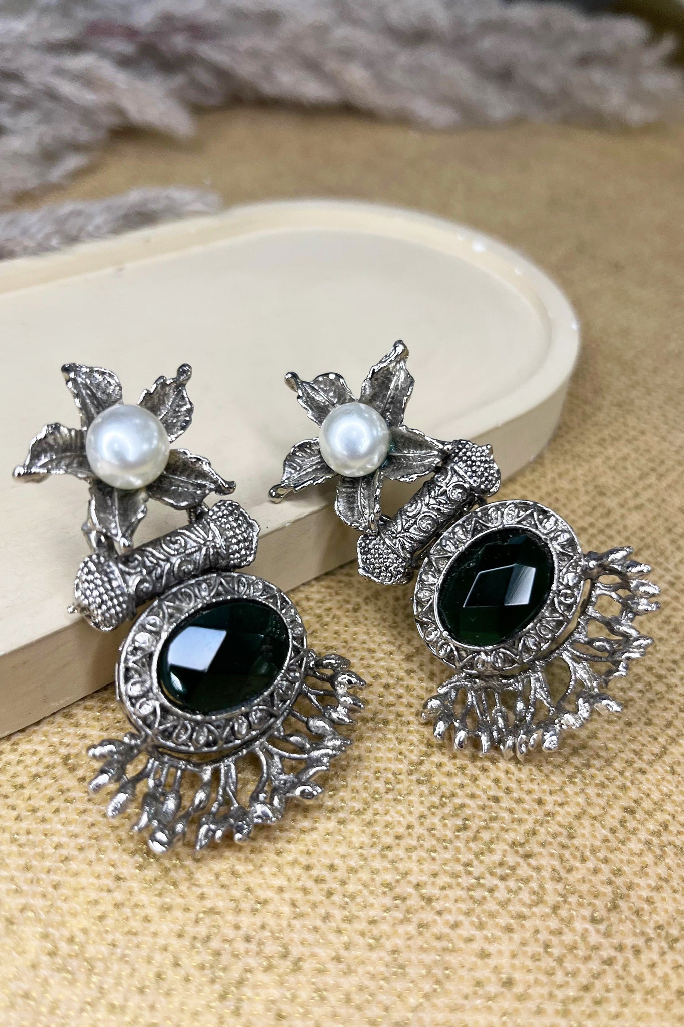 Lunar Drop Earrings