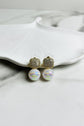 Pave Perfection Pearl Earrings