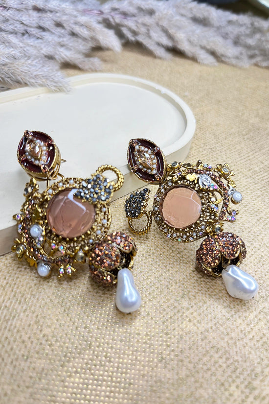 Gilded Bloom Earrings