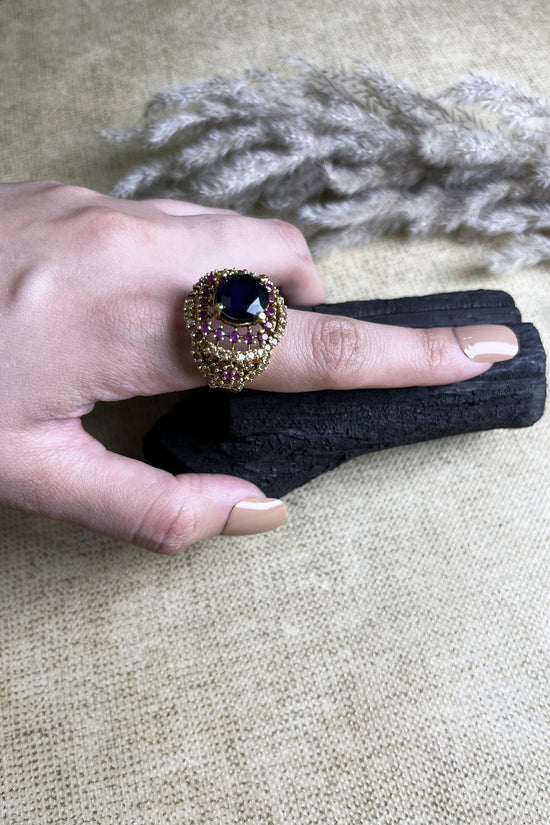 Regal Sparkle Ring