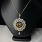 Gold Plated Allah Pendant