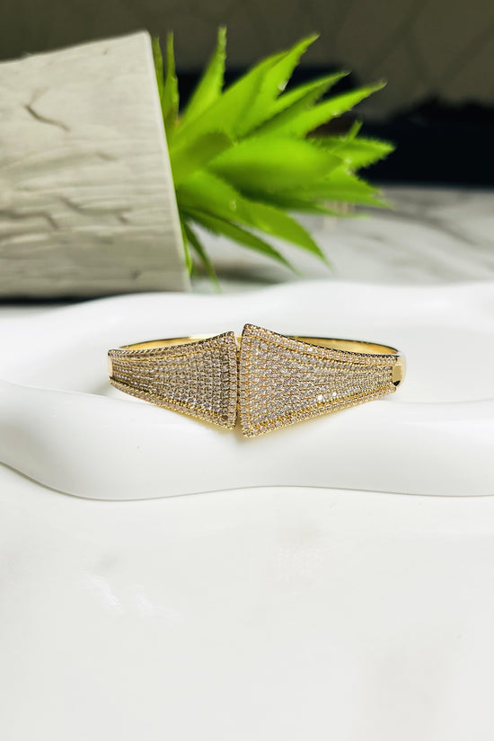 Crystal Contour Bracelet