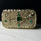 Emerald Sparkle Clutch