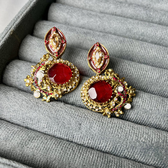 Gilded Bloom Earrings