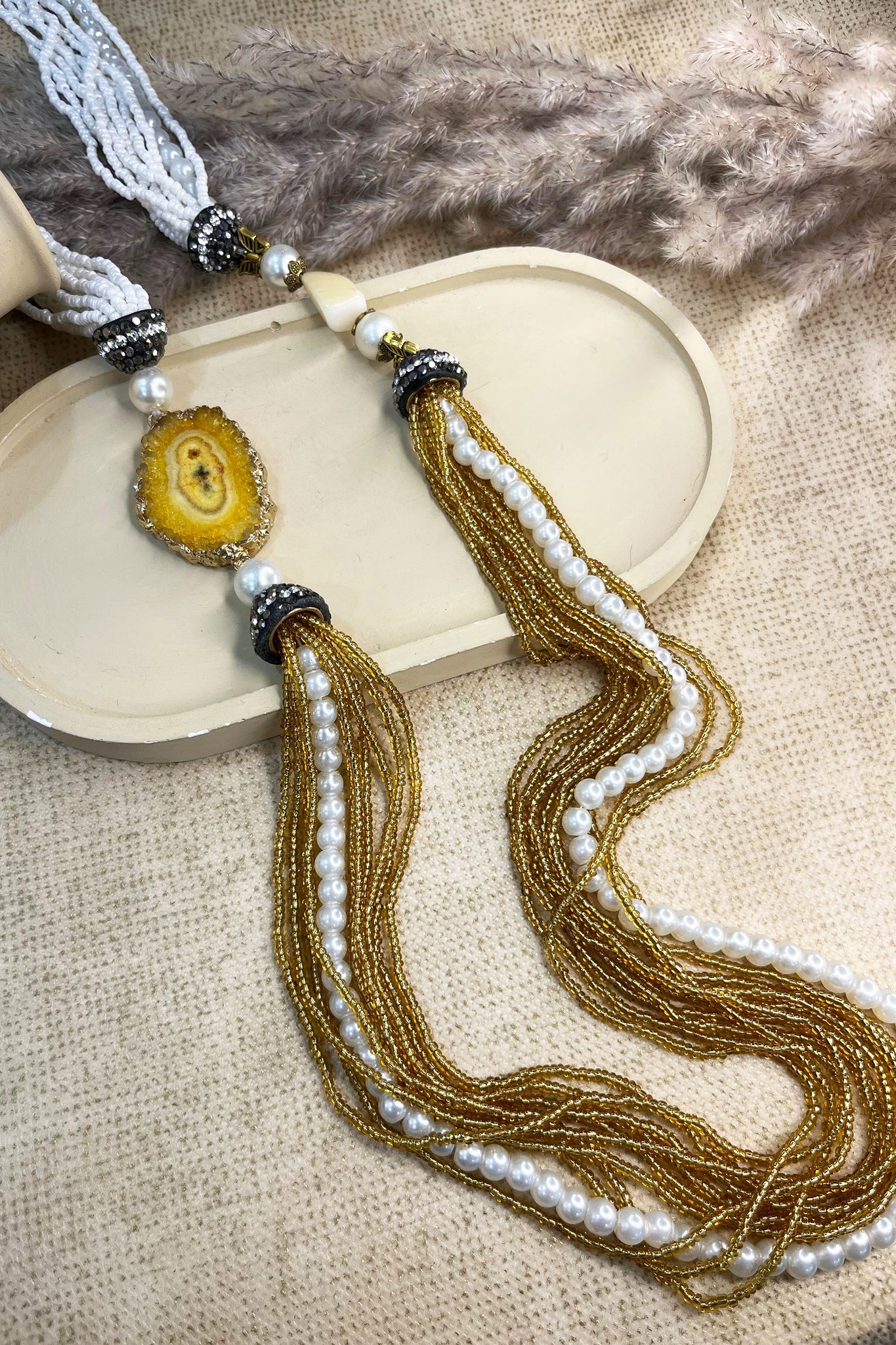 Golden Sunshine Mala