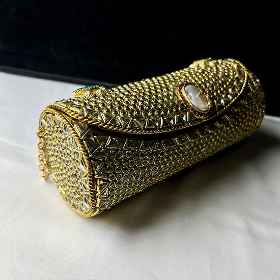 Heirloom Kundan Clutch