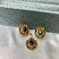 Sapphire Grace Pendant Set