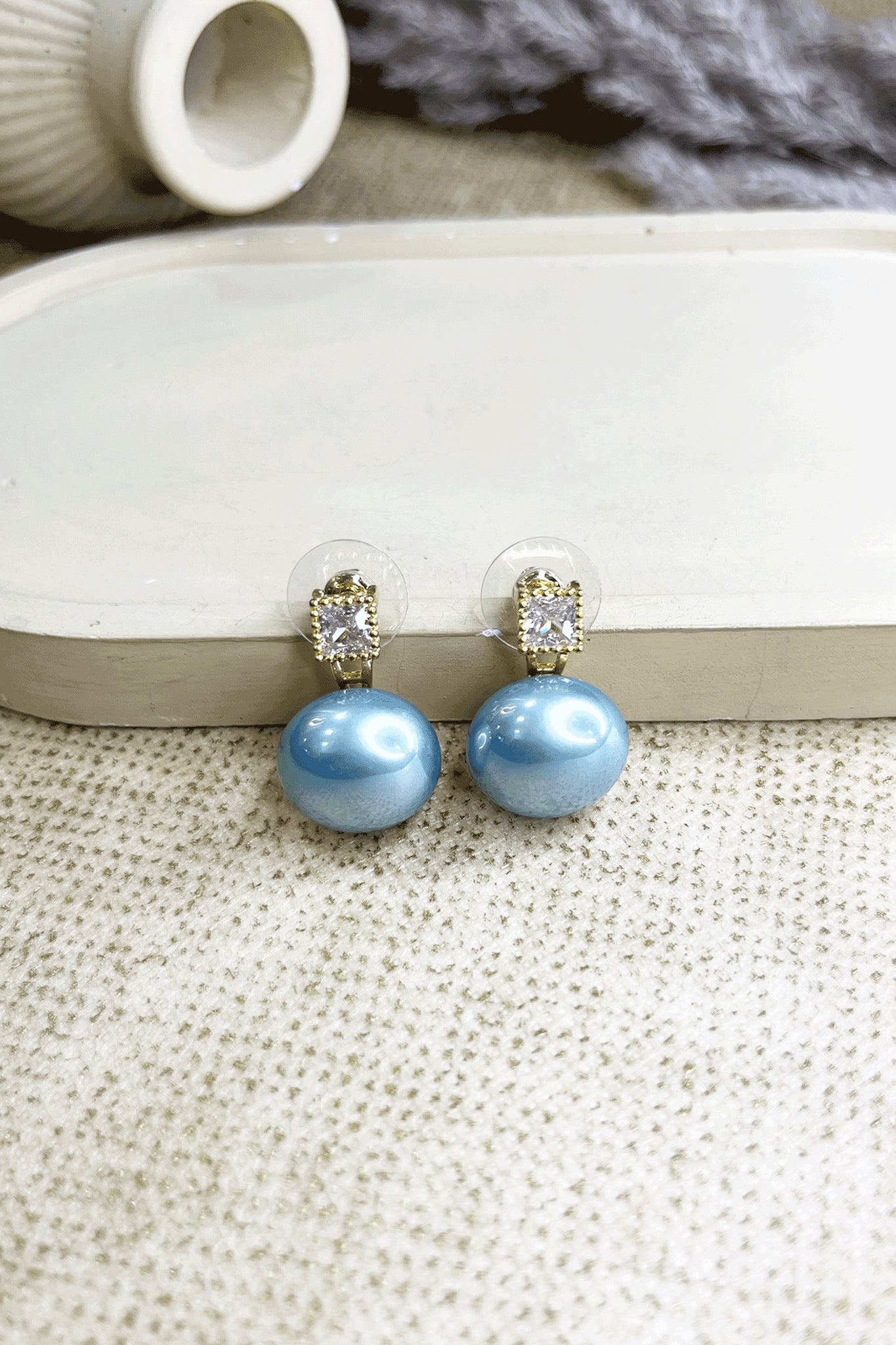 Pearl Drop Studs