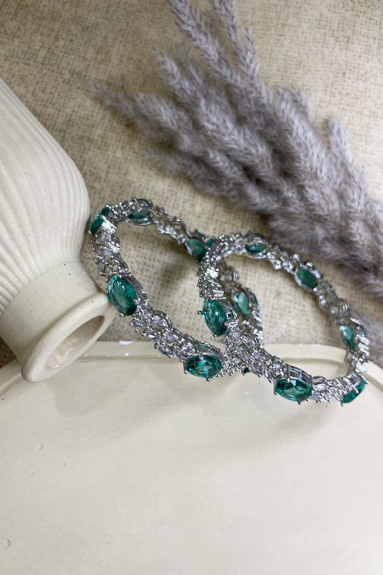 Regal Green AD Bangles