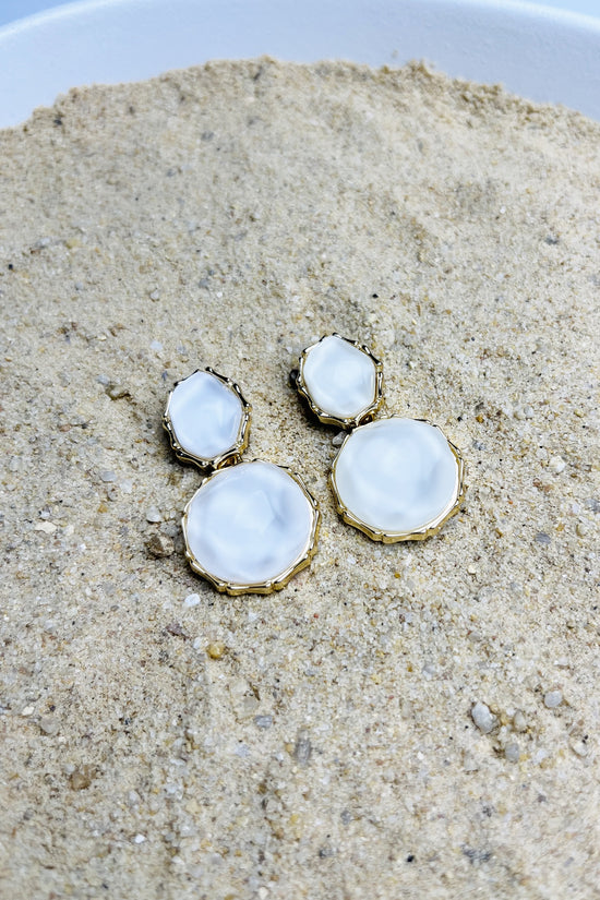 Resin Water Earrings
