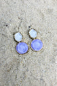 Resin Water Earrings