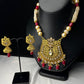 Ziva Necklace Set ( Red )