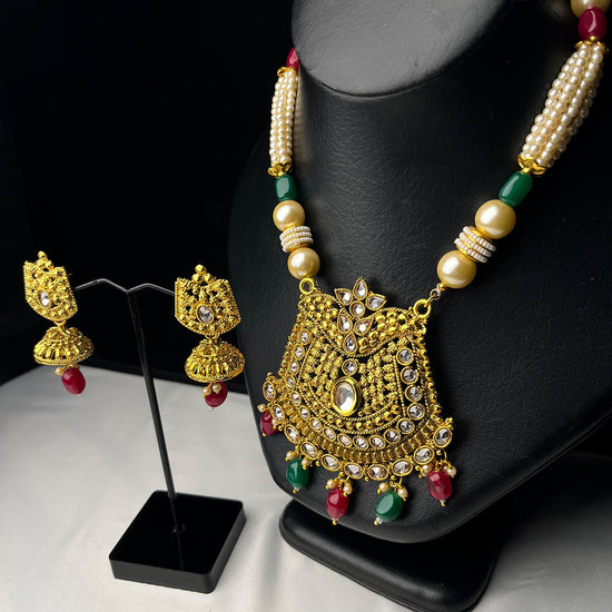 Ziva Necklace Set ( Multi )