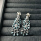 Aqua Blooms Earrings