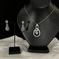 Flora Teardrop Necklace Set