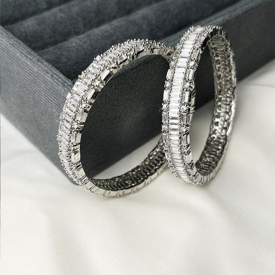 Celene Bangles (Silver)