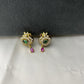 Peacock Petite Studs