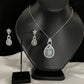 Flora Teardrop Necklace Set