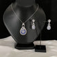 Flora Teardrop Necklace Set
