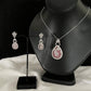 Flora Teardrop Necklace Set
