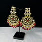 The Noor Kundan Choker Set – Radiant Red Elegance