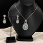 Flora Teardrop Necklace Set